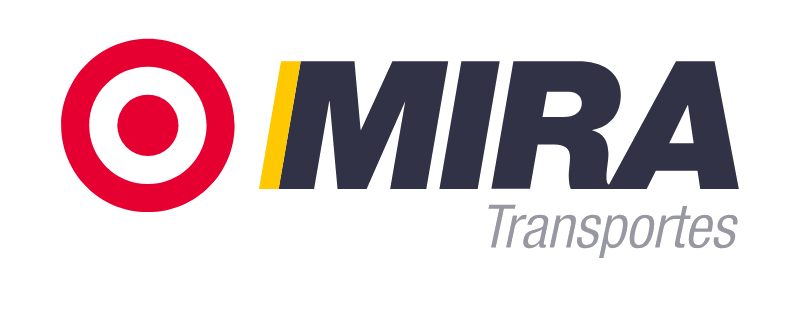 Logotipo da Mira Transportes, cliente do Agendor