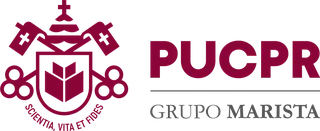 Logotipo da PUCPR, cliente do Agendor