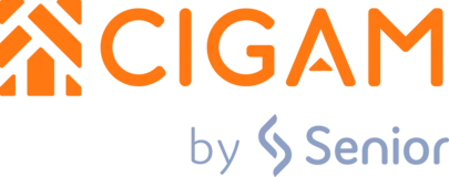 Logotipo do CIGAM by Senior, sistema integrado ao Agendor
