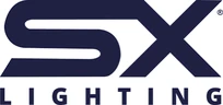 Logotipo da SX Lighting, cliente do Agendor